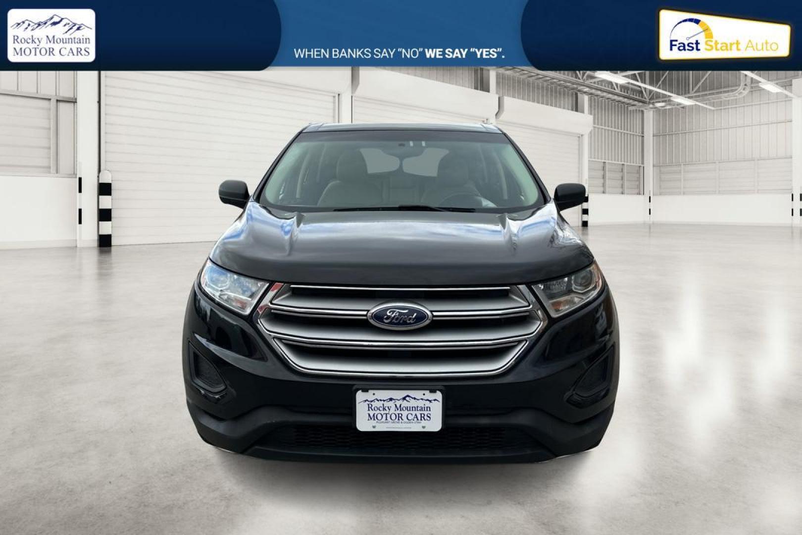 2016 Black Ford Edge SE FWD (2FMPK3G91GB) with an 2.0L L4 DOHC 16V engine, 6A transmission, located at 344 S Washington Blvd, Ogden, UT, 84404, (801) 399-1799, 41.255482, -111.970848 - Photo#9