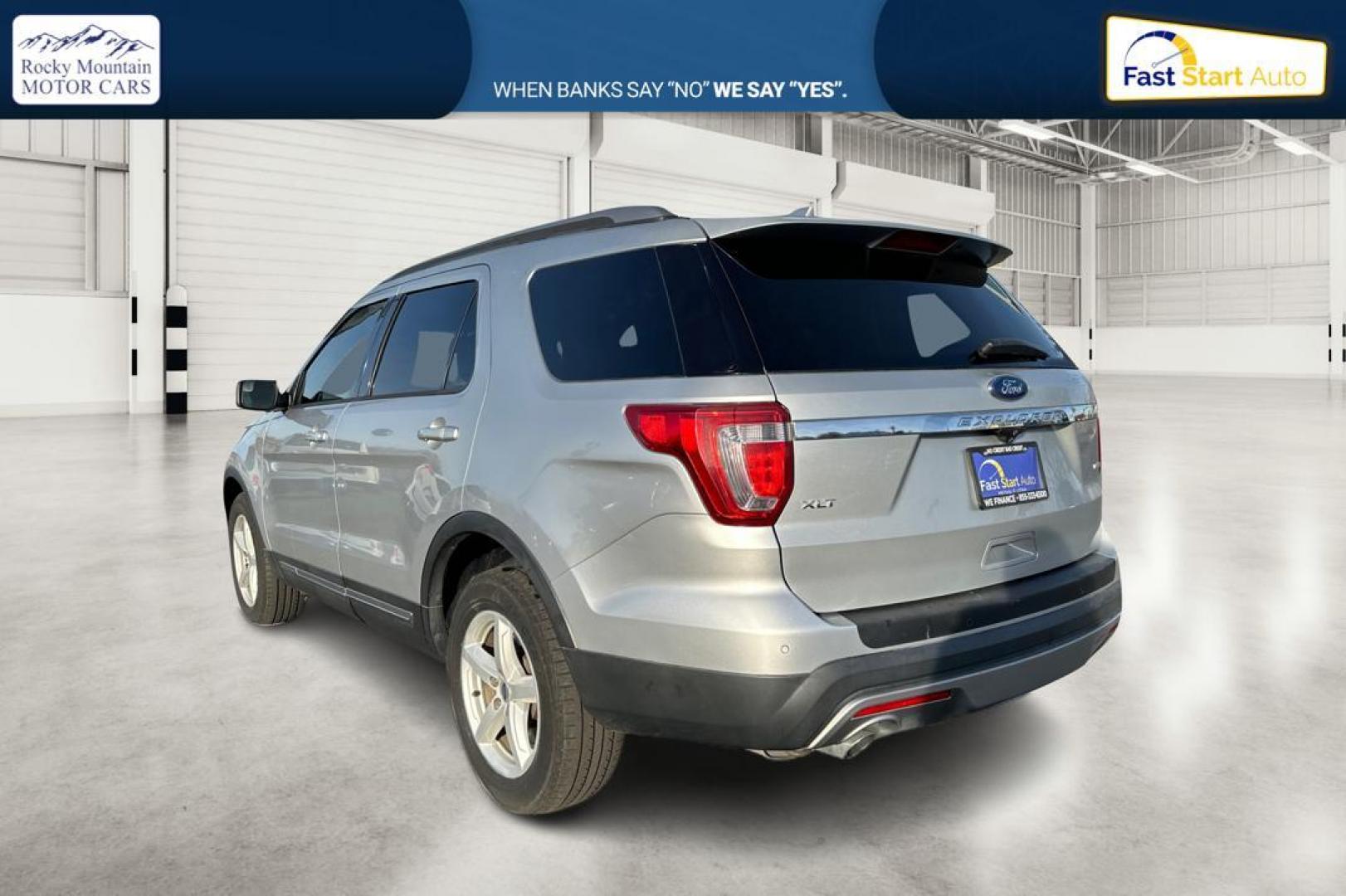 2016 Silver Ford Explorer XLT 4WD (1FM5K8DH2GG) with an 2.3L L4 DOHC 16V engine, 6-Speed Automatic transmission, located at 7755 State Street, Midvale, UT, 84047, (801) 753-9063, 40.610329, -111.890656 - Photo#5