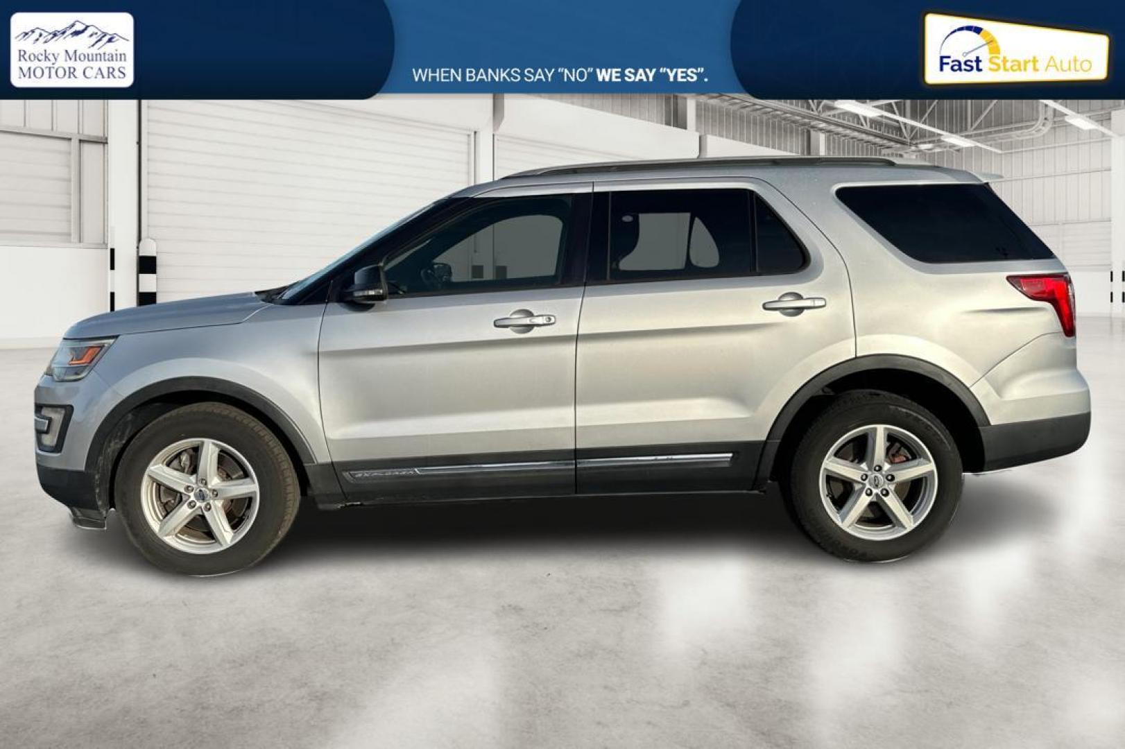 2016 Silver Ford Explorer XLT 4WD (1FM5K8DH2GG) with an 2.3L L4 DOHC 16V engine, 6-Speed Automatic transmission, located at 7755 State Street, Midvale, UT, 84047, (801) 753-9063, 40.610329, -111.890656 - Photo#6