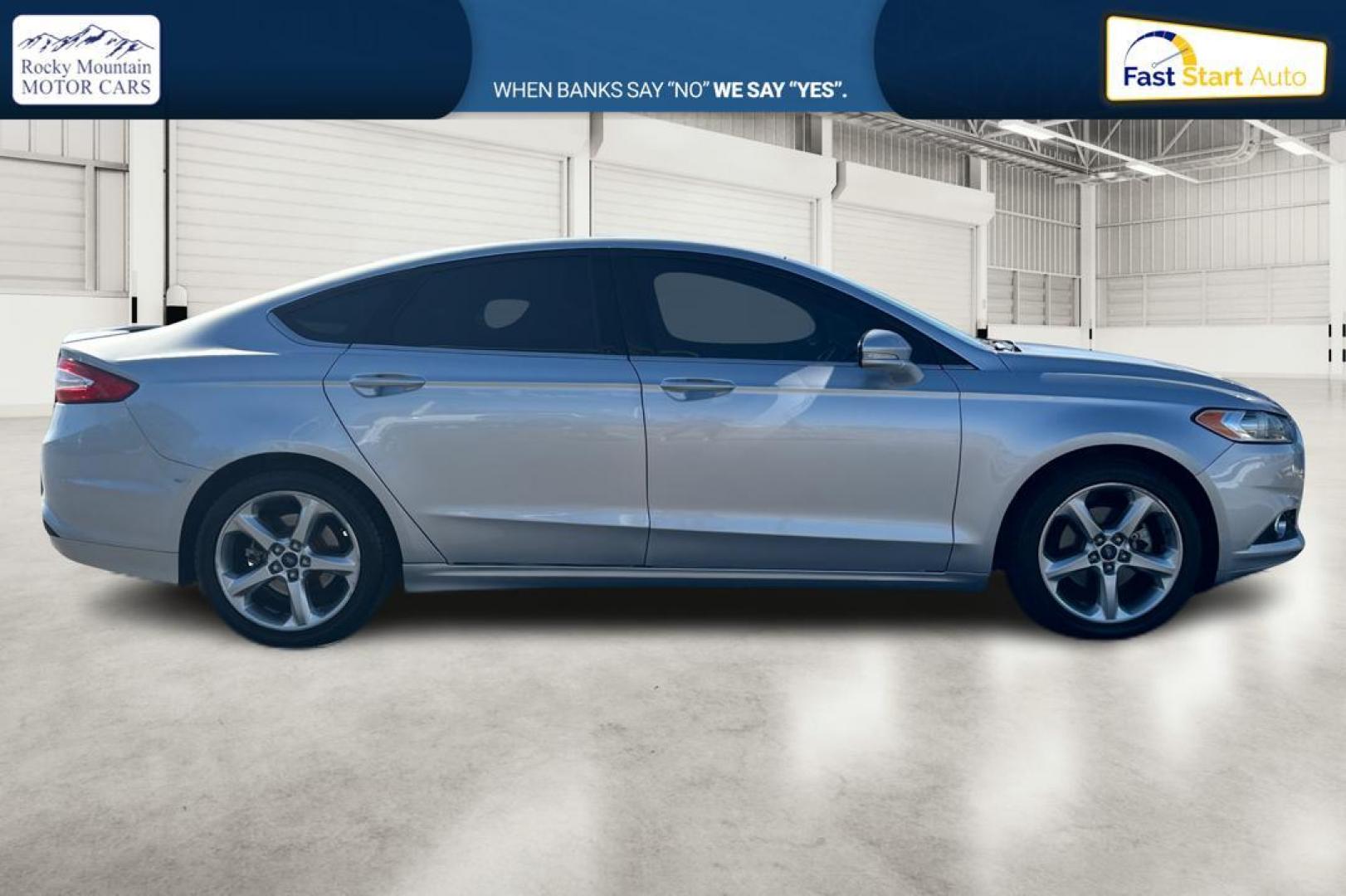 2016 Silver Ford Fusion SE (3FA6P0HD7GR) with an 1.5L L4 DOHC 16V engine, 6-Speed Automatic transmission, located at 7755 State Street, Midvale, UT, 84047, (801) 753-9063, 40.610329, -111.890656 - Photo#1