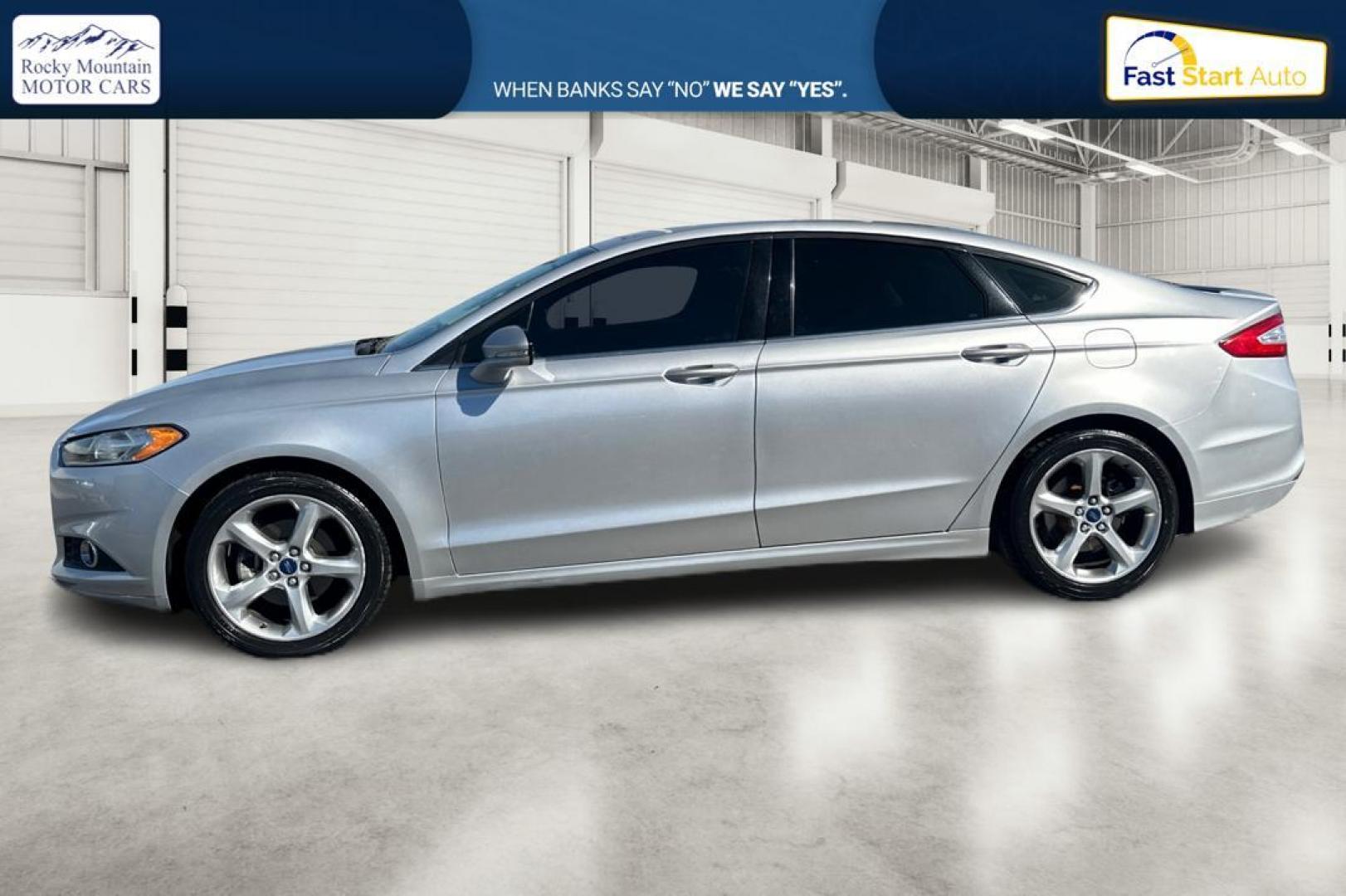 2016 Silver Ford Fusion SE (3FA6P0HD7GR) with an 1.5L L4 DOHC 16V engine, 6-Speed Automatic transmission, located at 7755 State Street, Midvale, UT, 84047, (801) 753-9063, 40.610329, -111.890656 - Photo#5