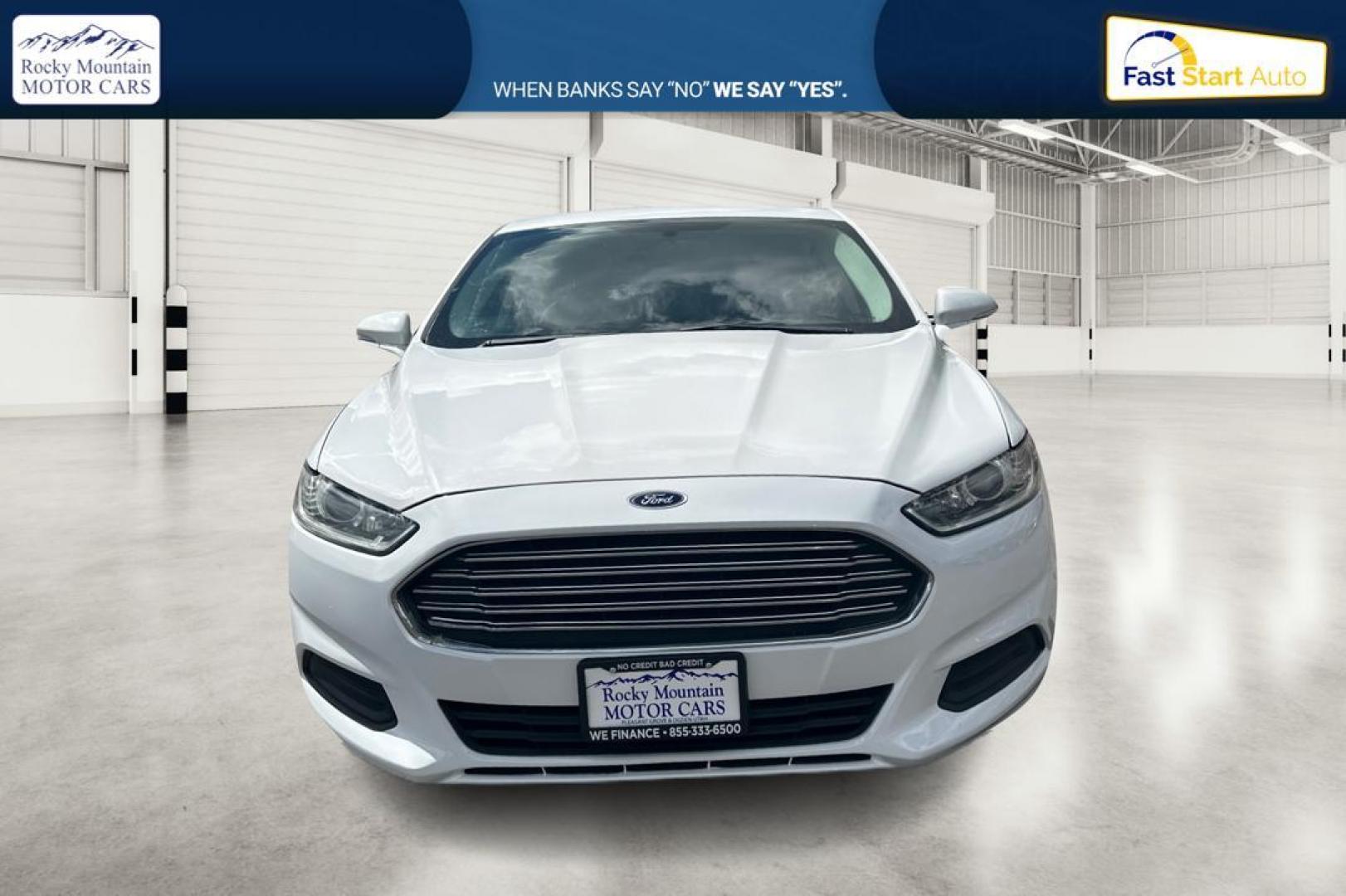 2016 White Ford Fusion SE (3FA6P0HD1GR) with an 1.5L L4 DOHC 16V engine, 6-Speed Automatic transmission, located at 767 S State Road, Pleasant Grove, UT, 84062, (801) 785-1058, 40.354839, -111.736687 - Photo#7