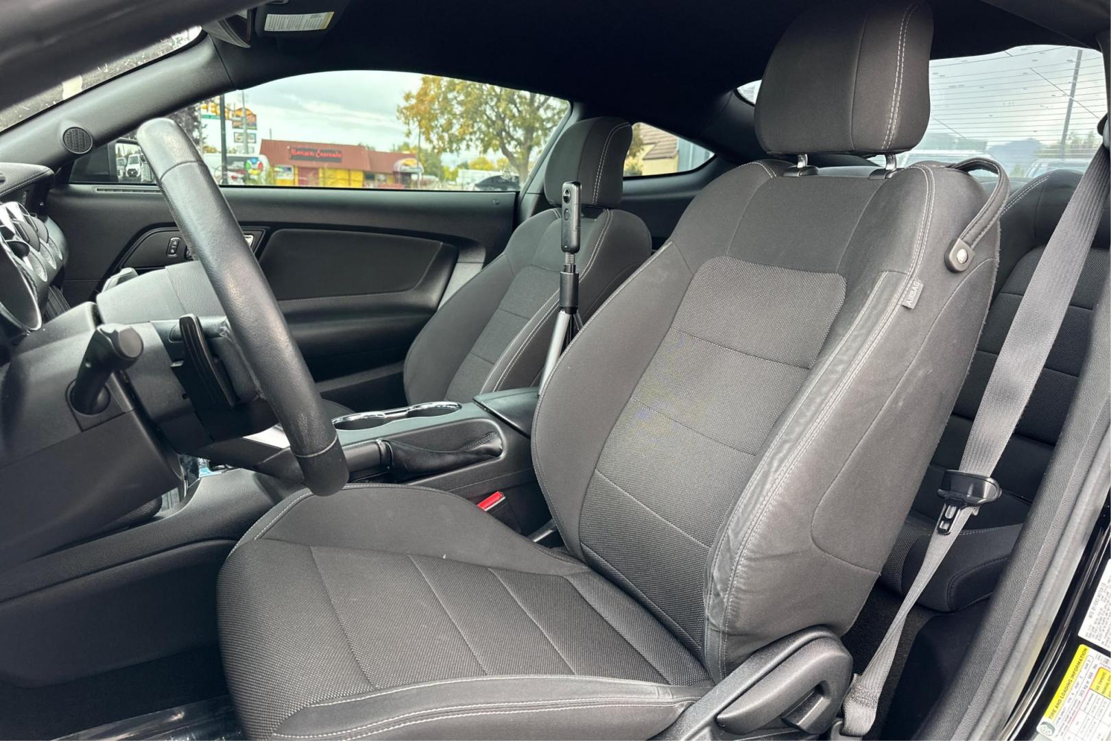 2016 Black Ford Mustang V6 Coupe (1FA6P8AM6G5) with an 3.7L V6 DOHC 24V engine, Auto, 6-Spd SelectShift transmission, located at 7755 State Street, Midvale, UT, 84047, (801) 753-9063, 40.610329, -111.890656 - Photo#14