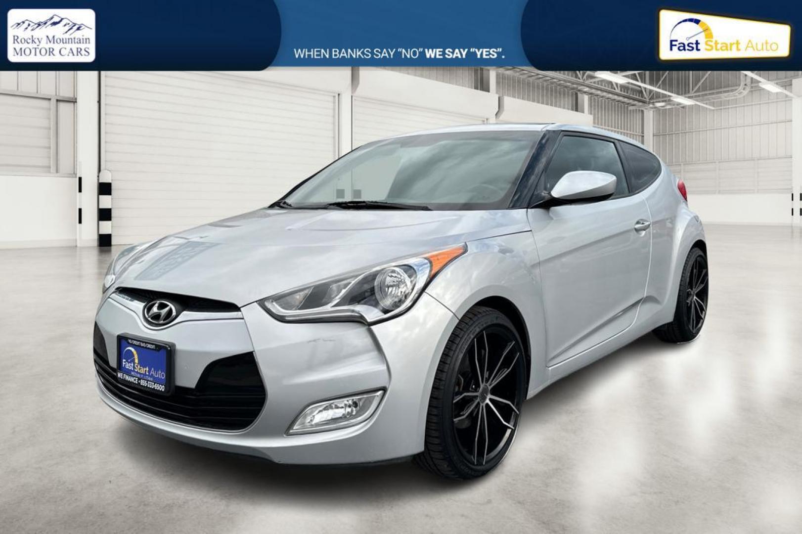 2016 Silver Hyundai Veloster Base 6MT (KMHTC6AD6GU) with an 1.6L L4 DOHC 16V engine, 6-Speed Manual transmission, located at 7755 State Street, Midvale, UT, 84047, (801) 753-9063, 40.610329, -111.890656 - Photo#8