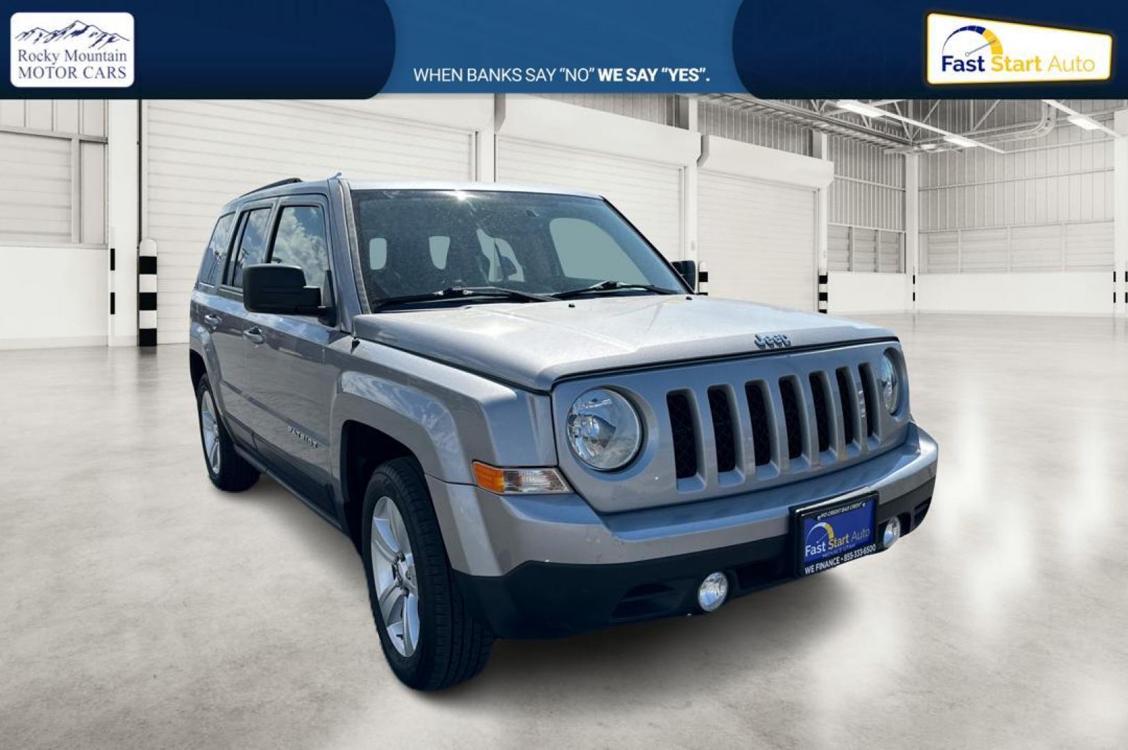 2016 Silver Jeep Patriot Latitude 2WD (1C4NJPFA4GD) with an 2.0L L4 DOHC 16V engine, Automatic, CVT transmission, located at 7755 State Street, Midvale, UT, 84047, (801) 753-9063, 40.610329, -111.890656 - Photo#0