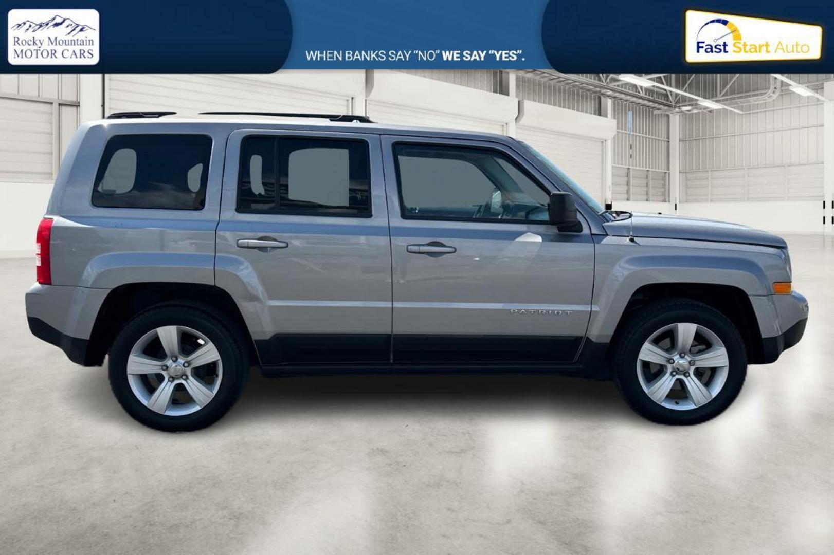 2016 Silver Jeep Patriot Latitude 2WD (1C4NJPFA4GD) with an 2.0L L4 DOHC 16V engine, Automatic, CVT transmission, located at 7755 State Street, Midvale, UT, 84047, (801) 753-9063, 40.610329, -111.890656 - Photo#1