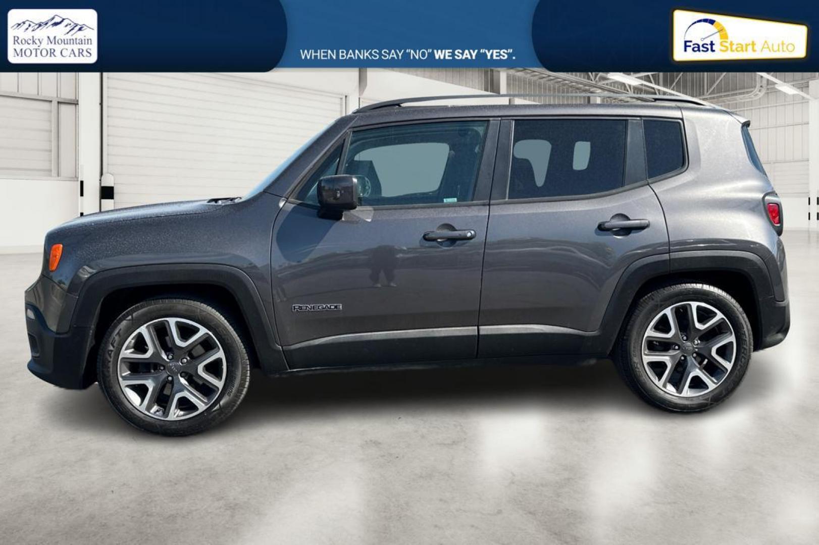 2016 Gray Jeep Renegade Latitude FWD (ZACCJABTXGP) with an 2.4L L4 DOHC 16V engine, 6M transmission, located at 344 S Washington Blvd, Ogden, UT, 84404, (801) 399-1799, 41.255482, -111.970848 - Photo#6