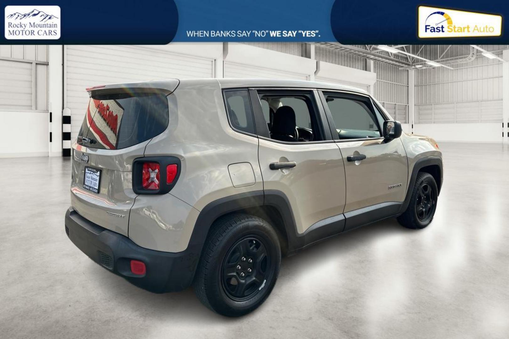 2016 Tan Jeep Renegade Sport FWD (ZACCJAAW3GP) with an 1.4L L4 DOHC 16V TURBO engine, 6M transmission, located at 767 S State Road, Pleasant Grove, UT, 84062, (801) 785-1058, 40.354839, -111.736687 - Photo#2