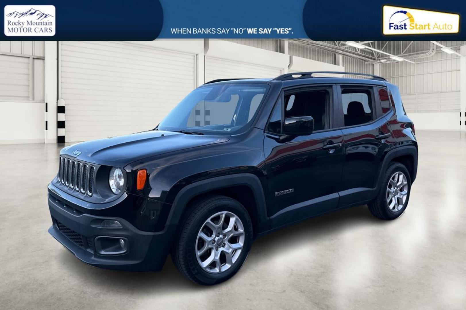 2016 Black Jeep Renegade Latitude FWD (ZACCJABTXGP) with an 2.4L L4 DOHC 16V engine, 6M transmission, located at 344 S Washington Blvd, Ogden, UT, 84404, (801) 399-1799, 41.255482, -111.970848 - Photo#8