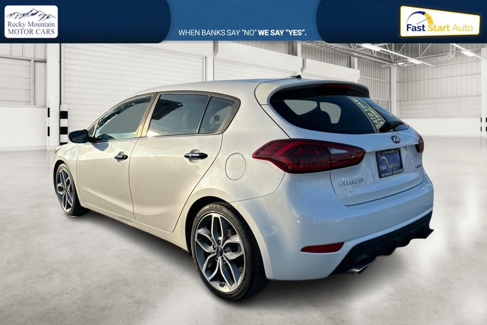 2016 White Kia Forte 5-Door SX (KNAFZ5A32G5) with an 1.6L L4 DOHC 16V engine, 6-Speed Automatic transmission, located at 7755 State Street, Midvale, UT, 84047, (801) 753-9063, 40.610329, -111.890656 - Photo#5