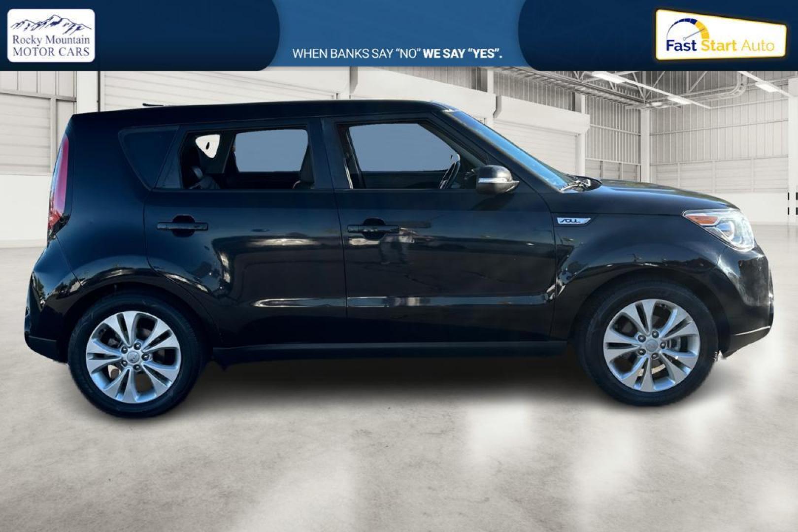 2016 Black Kia Soul ! (KNDJX3A59G7) with an 2.0L L4 DOHC 16V engine, 6A transmission, located at 767 S State Road, Pleasant Grove, UT, 84062, (801) 785-1058, 40.354839, -111.736687 - Photo#1