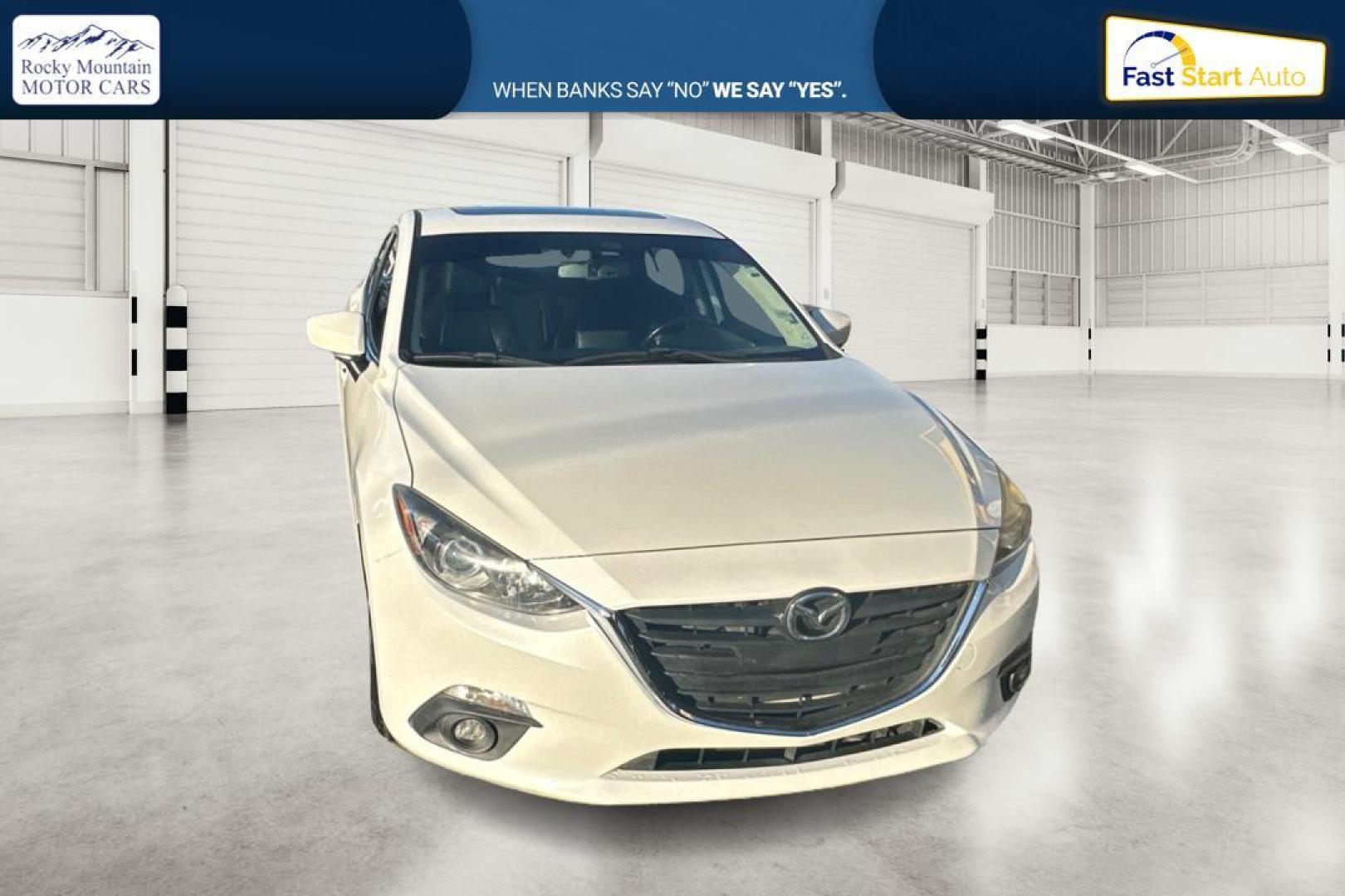 2016 White Mazda MAZDA3 i SE AT 4-Door (JM1BM1X79G1) with an 2.0L L4 DOHC 16V engine, 6A transmission, located at 7755 State Street, Midvale, UT, 84047, (801) 753-9063, 40.610329, -111.890656 - Photo#0