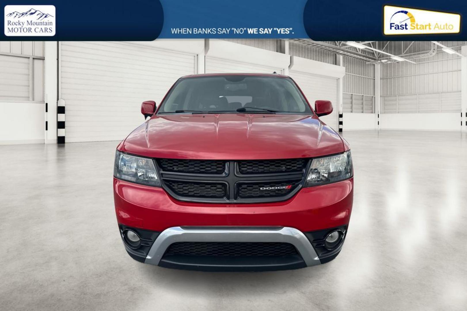 2017 Red Dodge Journey Crossroad Plus FWD (3C4PDCGG8HT) with an 3.6L V6 DOHC 24V engine, 4A transmission, located at 7755 State Street, Midvale, UT, 84047, (801) 753-9063, 40.610329, -111.890656 - Photo#7