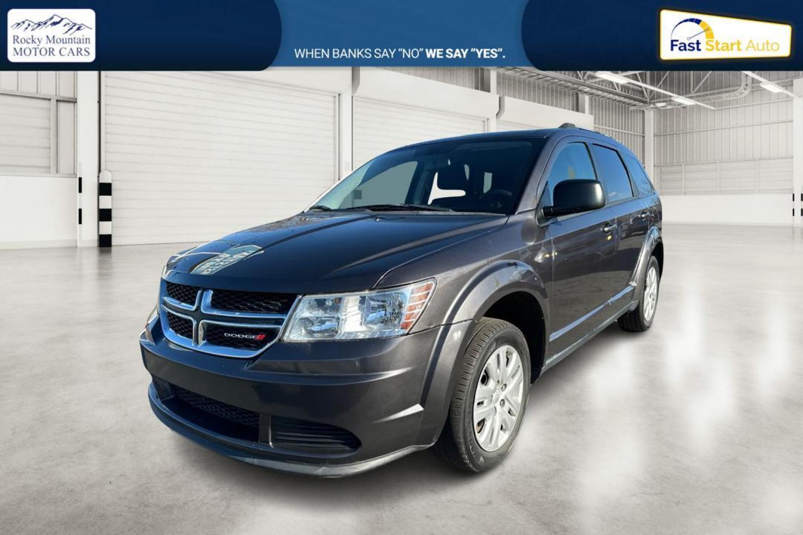 2017 Gray Dodge Journey SE (3C4PDCAB0HT) with an 2.4L L4 DOHC 16V engine, 4A transmission, located at 7755 State Street, Midvale, UT, 84047, (801) 753-9063, 40.610329, -111.890656 - Photo#8