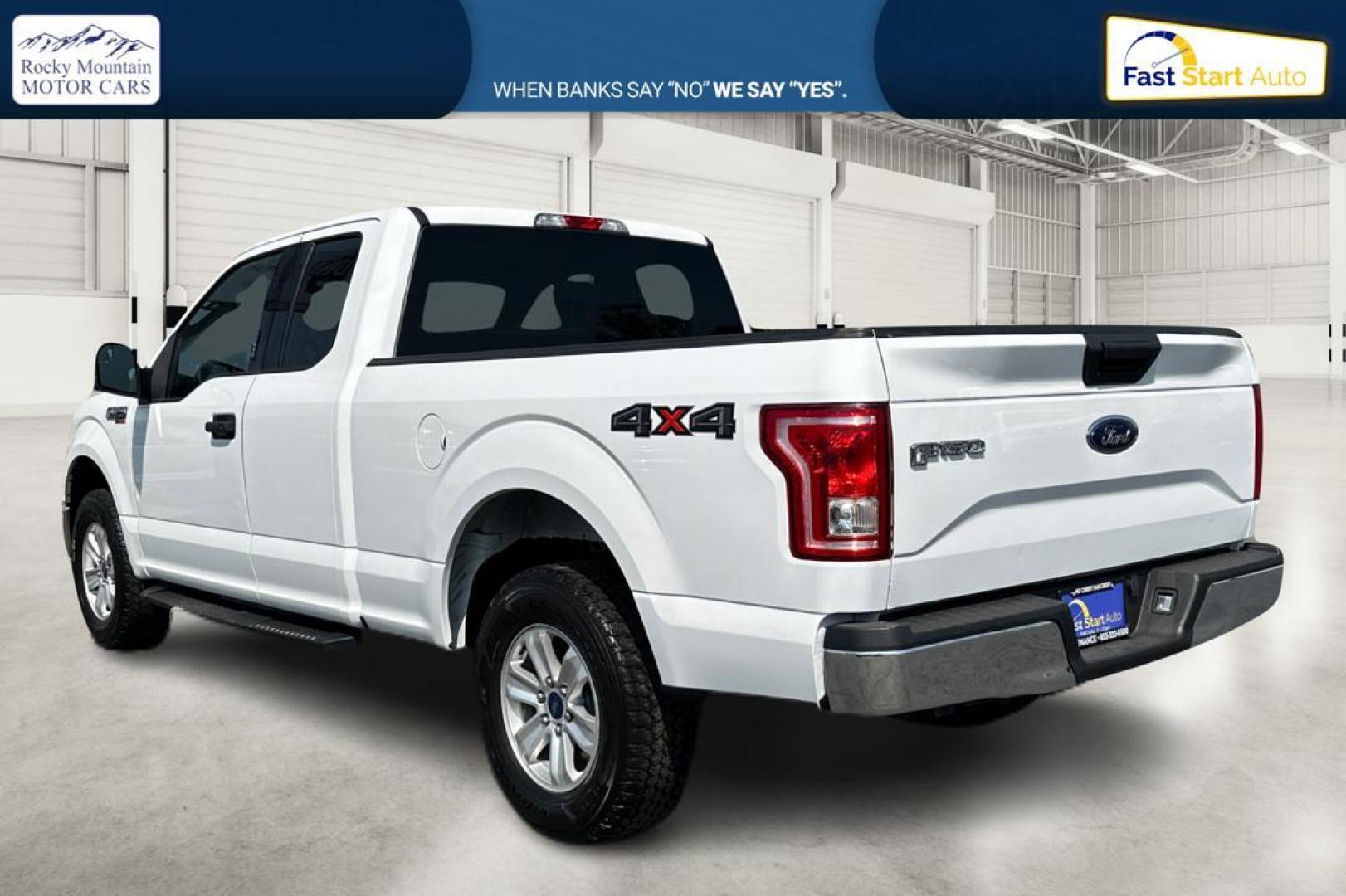 2017 White Ford F-150 Lariat SuperCab 8-ft. 4WD (1FTFX1EFXHF) with an 5.0L V8 engine, 6A transmission, located at 7755 State Street, Midvale, UT, 84047, (801) 753-9063, 40.610329, -111.890656 - Photo#5