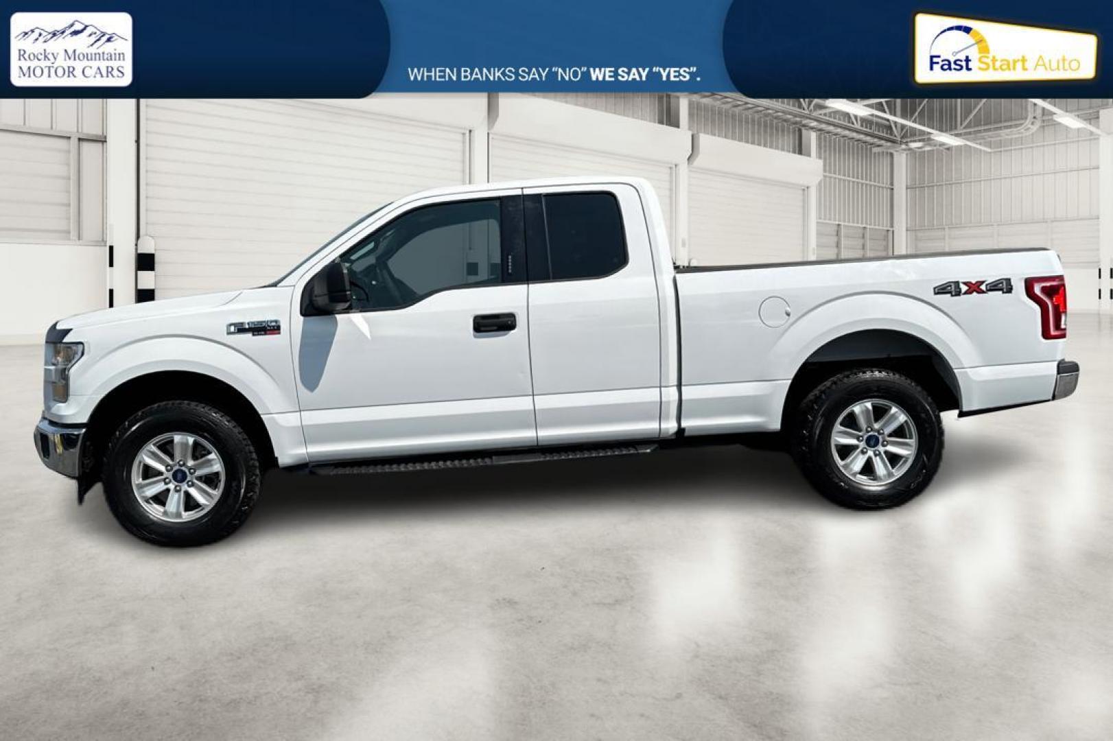 2017 White Ford F-150 Lariat SuperCab 8-ft. 4WD (1FTFX1EFXHF) with an 5.0L V8 engine, 6A transmission, located at 7755 State Street, Midvale, UT, 84047, (801) 753-9063, 40.610329, -111.890656 - Photo#6