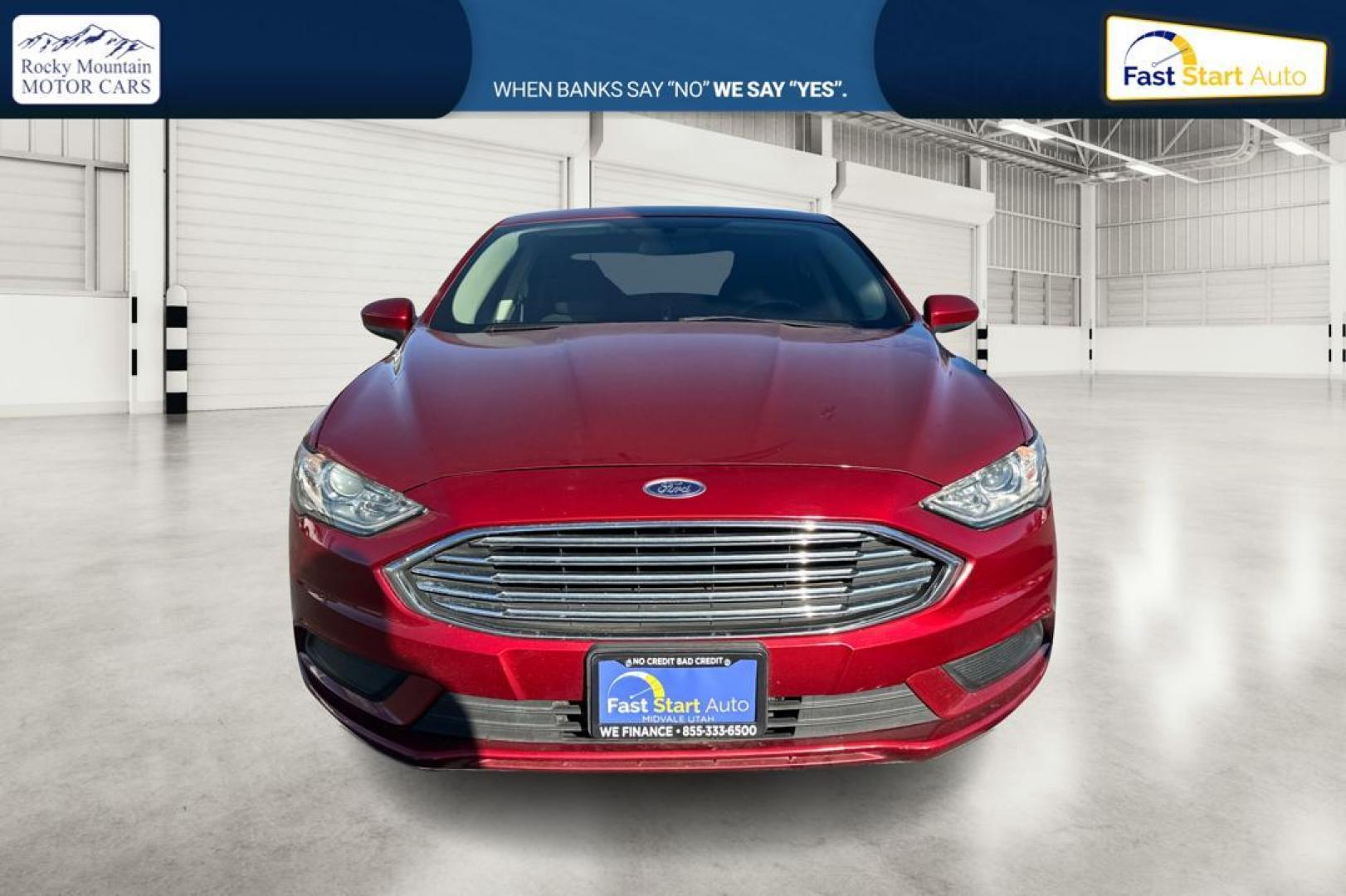 2017 Red Ford Fusion SE (3FA6P0H79HR) with an 2.5L L4 DOHC 16V engine, 6A transmission, located at 7755 State Street, Midvale, UT, 84047, (801) 753-9063, 40.610329, -111.890656 - Photo#9