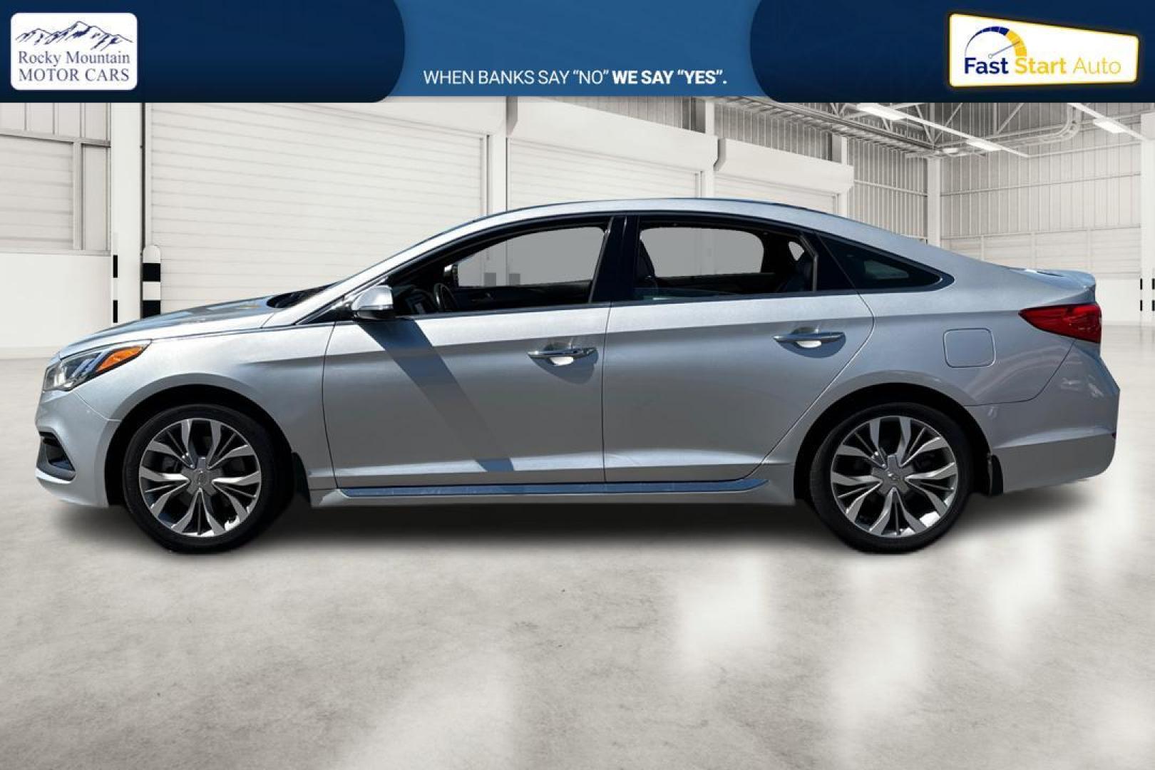 2017 Silver Hyundai Sonata Sport 2.0T (5NPE34AB2HH) with an 2.0L L4 DOHC 16V TURBO engine, 6A transmission, located at 767 S State Road, Pleasant Grove, UT, 84062, (801) 785-1058, 40.354839, -111.736687 - Photo#5