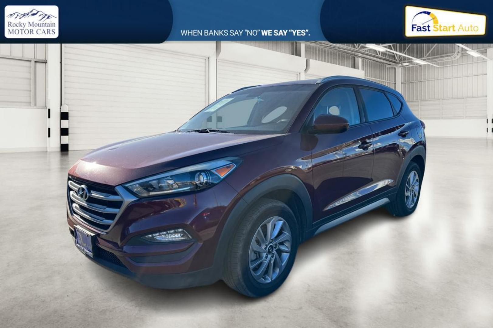 2017 Red Hyundai Tucson SE w/Preferred Package (KM8J33A46HU) with an 2.0L L4 DOHC 16V engine, 6A transmission, located at 767 S State Road, Pleasant Grove, UT, 84062, (801) 785-1058, 40.354839, -111.736687 - Photo#6