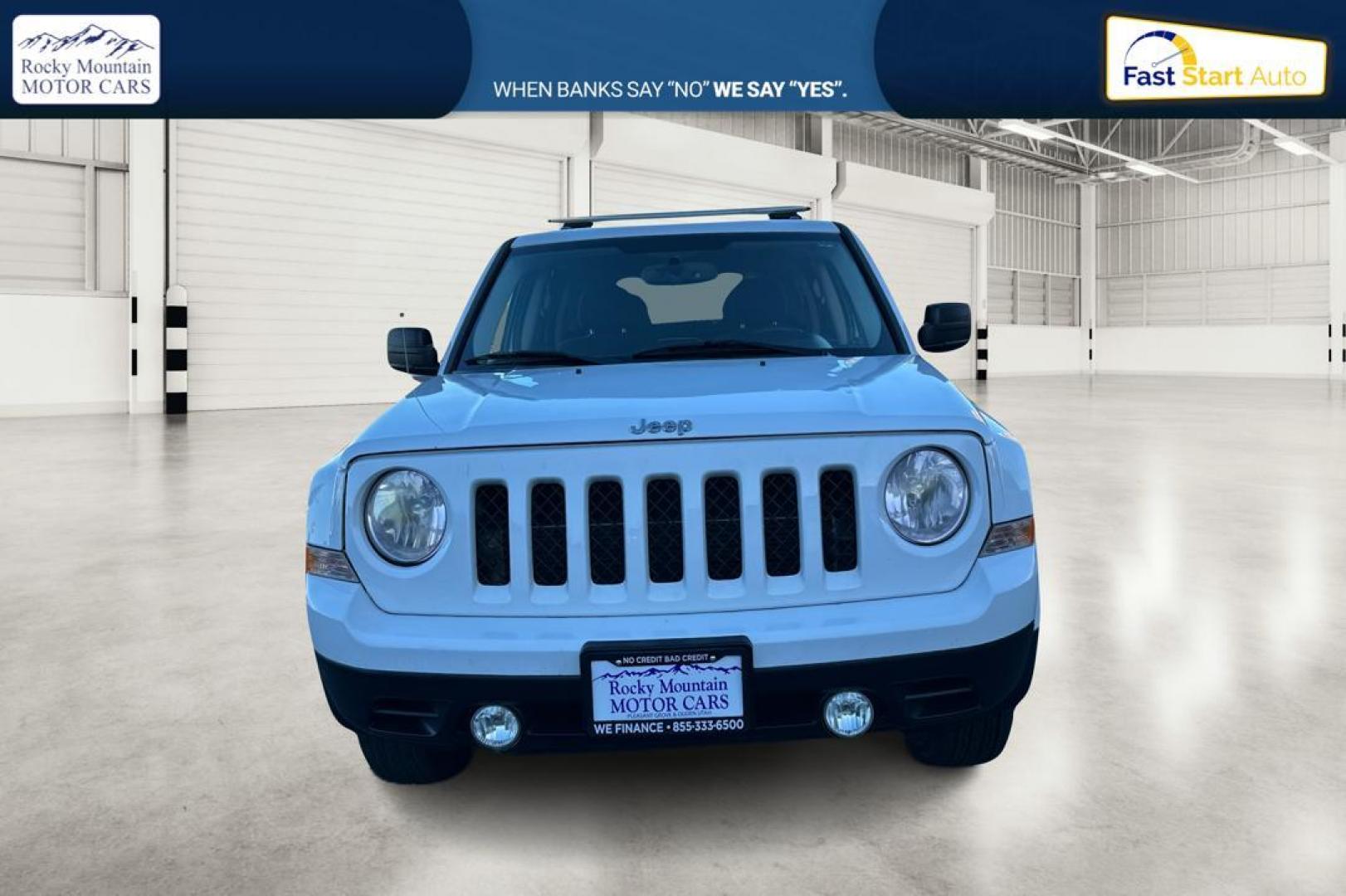 2017 White Jeep Patriot Sport 4WD (1C4NJRBB6HD) with an 2.4L L4 DOHC 16V engine, Auto, 6-Spd AutoStick transmission, located at 767 S State Road, Pleasant Grove, UT, 84062, (801) 785-1058, 40.354839, -111.736687 - Photo#7