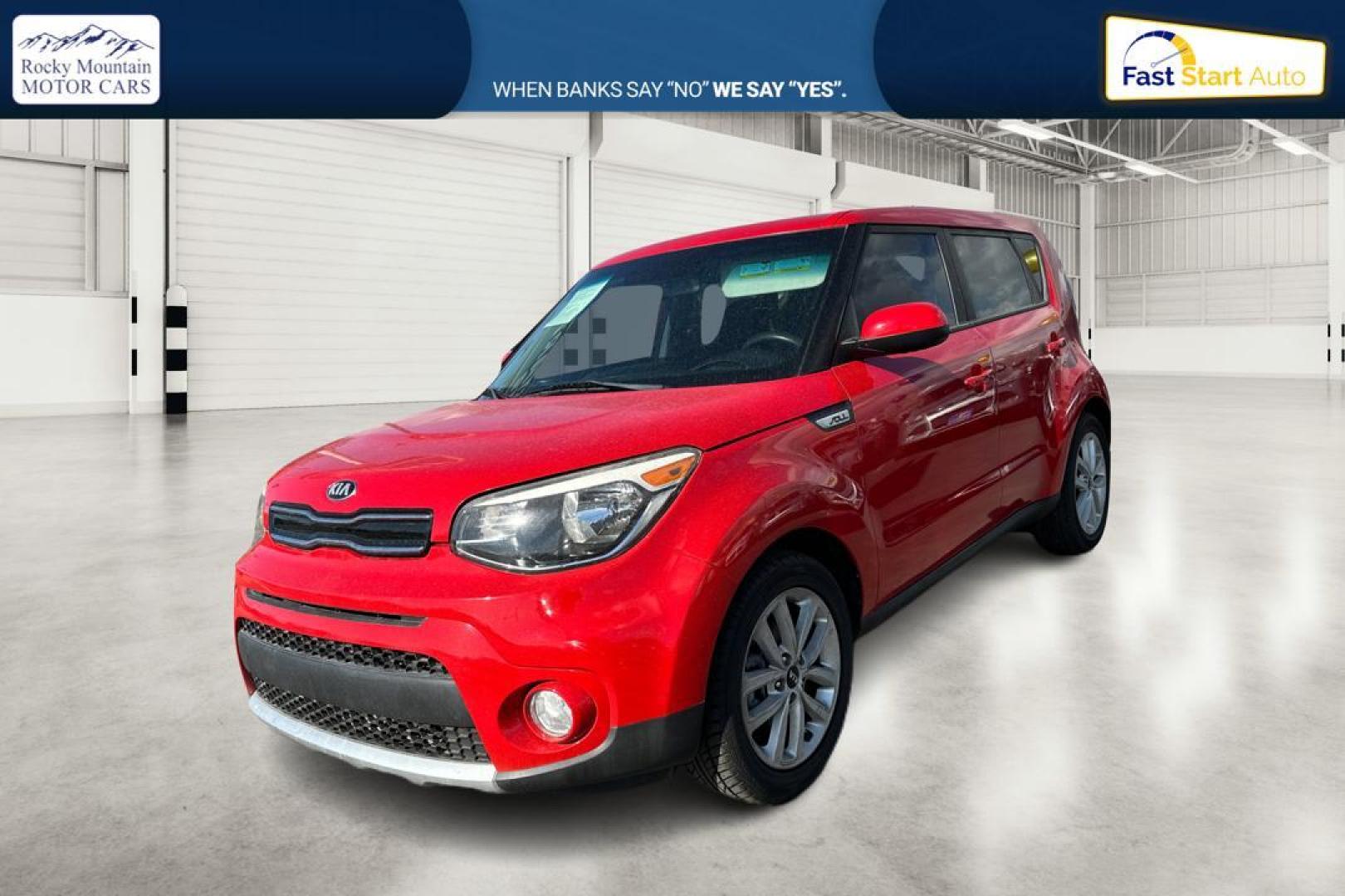 2017 Red Kia Soul + (KNDJP3A51H7) with an 2.0L L4 DOHC 16V engine, 6A transmission, located at 7755 State Street, Midvale, UT, 84047, (801) 753-9063, 40.610329, -111.890656 - Photo#6