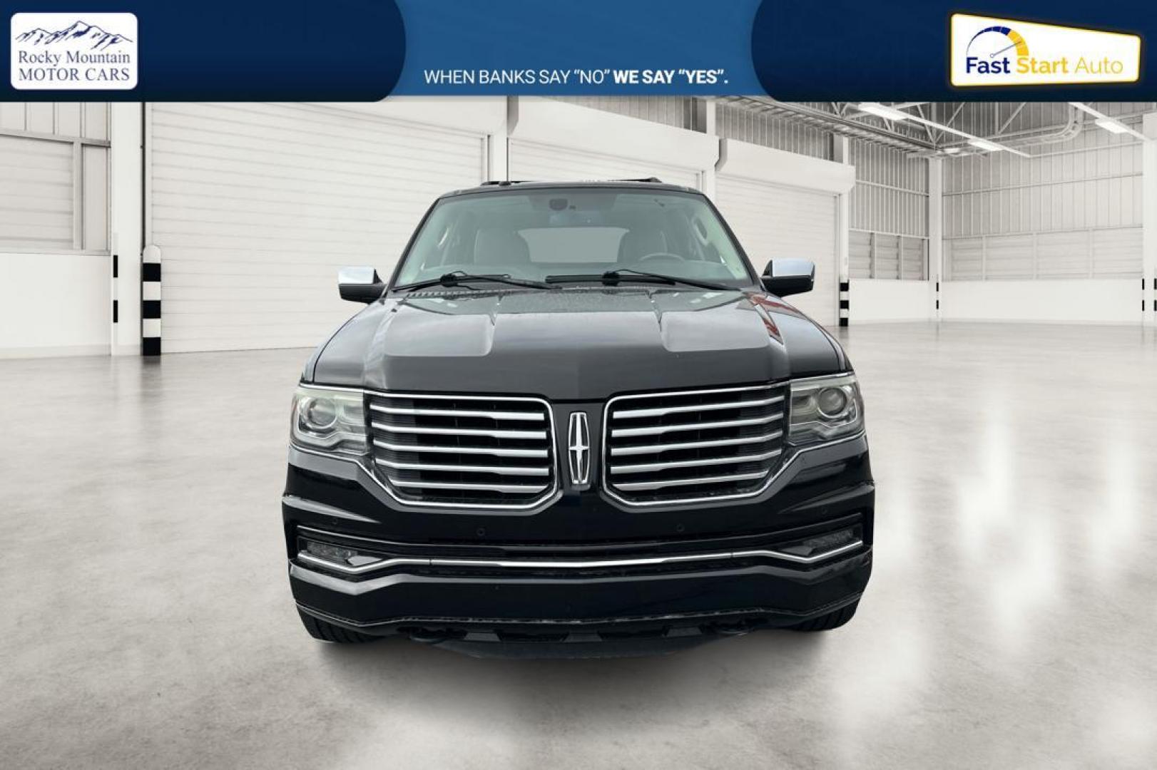 2017 Black Lincoln Navigator Reserve 2WD (5LMJJ2KT8HE) with an 3.5L V6 DOHC 24V FFV engine, 6A transmission, located at 7755 State Street, Midvale, UT, 84047, (801) 753-9063, 40.610329, -111.890656 - Photo#9