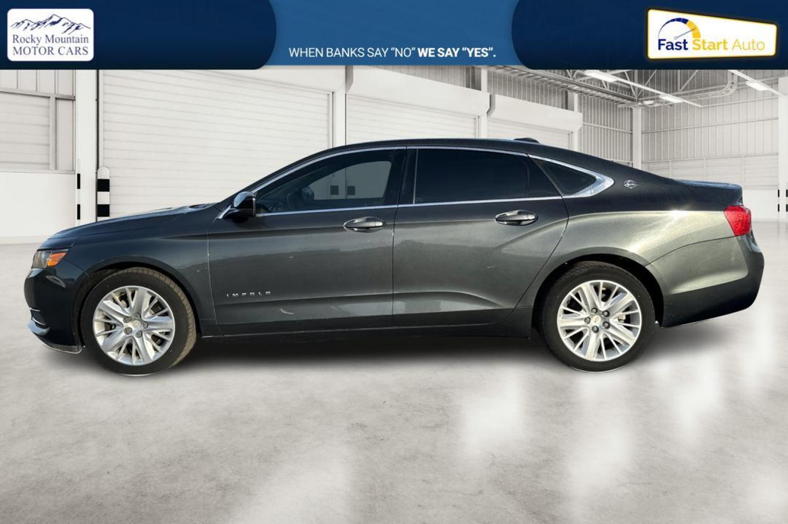 2018 Gray Chevrolet Impala LS Fleet (2G11X5S32J9) with an 3.6L V6 DOHC 24VV FFV engine, 6A transmission, located at 7755 State Street, Midvale, UT, 84047, (801) 753-9063, 40.610329, -111.890656 - Photo#6