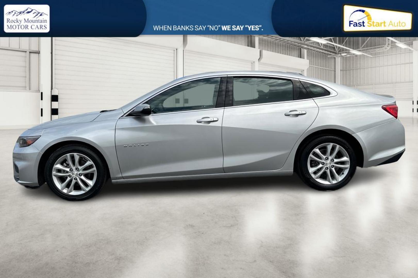 2018 Silver Chevrolet Malibu LT (1G1ZD5ST3JF) with an 1.5L L4 DOHC 16V engine, 6A transmission, located at 767 S State Road, Pleasant Grove, UT, 84062, (801) 785-1058, 40.354839, -111.736687 - Photo#5