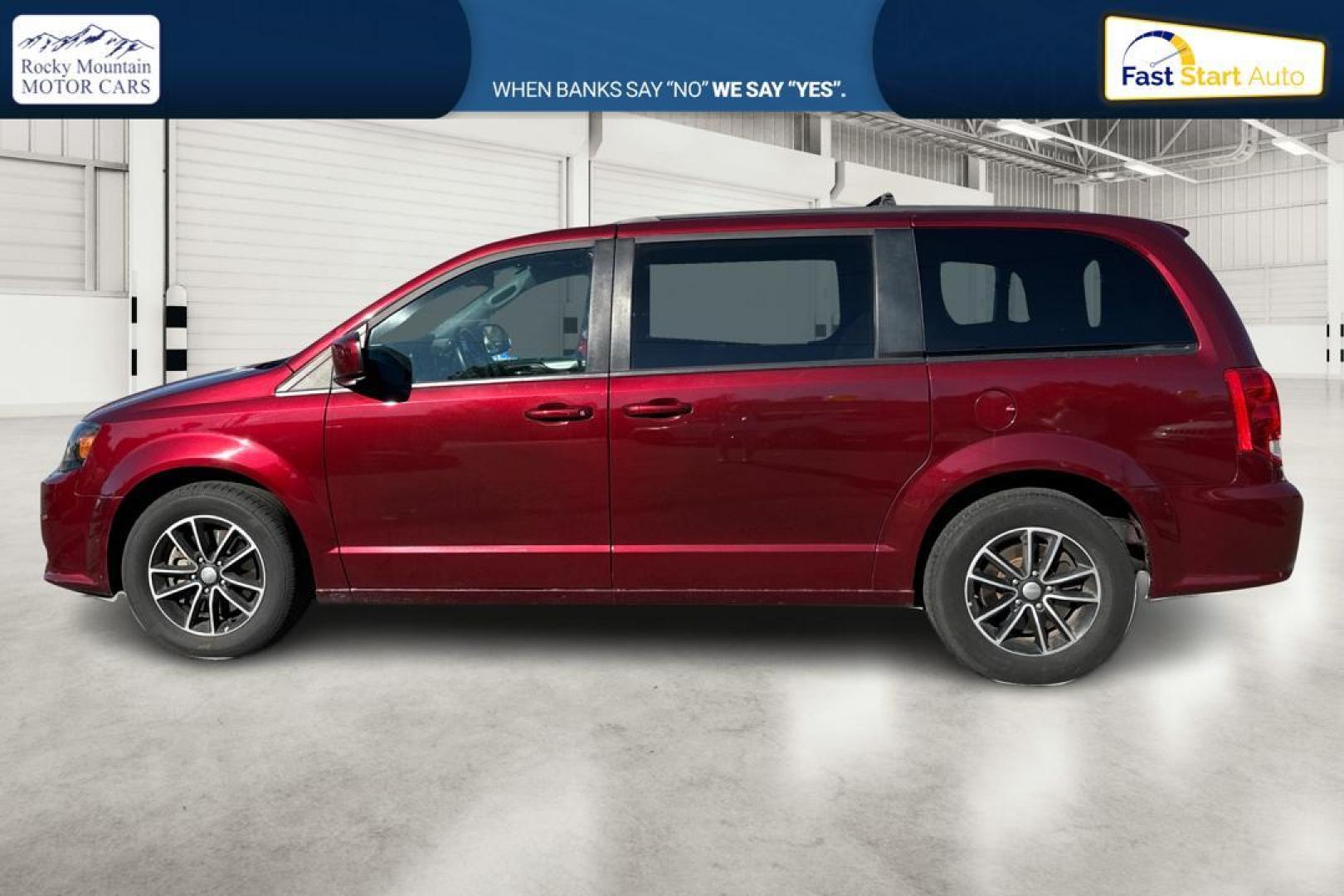 2018 Red Dodge Grand Caravan GT (2C4RDGEG0JR) with an 3.6L V6 DOHC 24V engine, 6A transmission, located at 767 S State Road, Pleasant Grove, UT, 84062, (801) 785-1058, 40.354839, -111.736687 - Photo#6