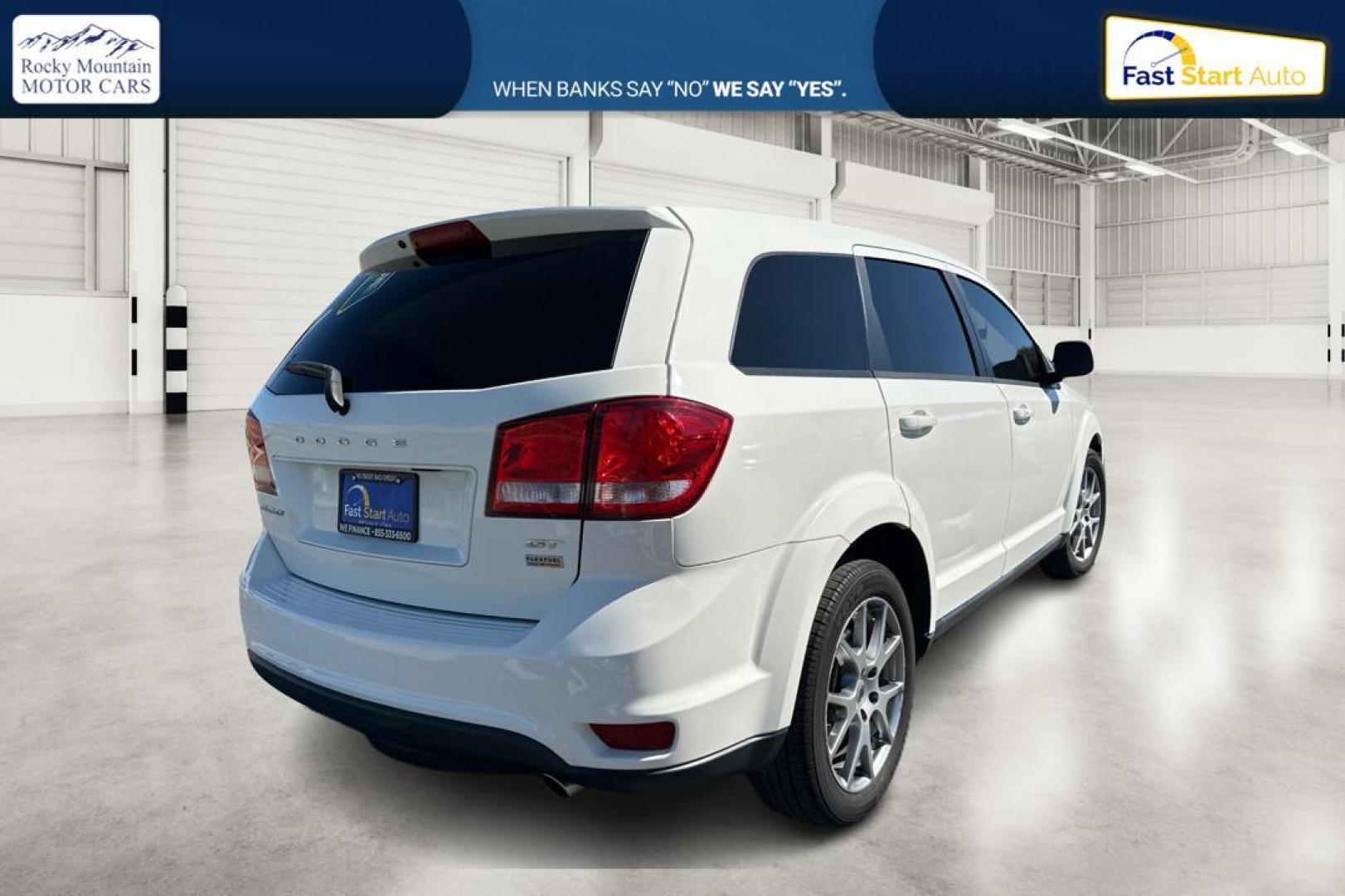 2018 White Dodge Journey GT (3C4PDCEG8JT) with an 3.6L V6 DOHC 24V engine, 6A transmission, located at 7755 State Street, Midvale, UT, 84047, (801) 753-9063, 40.610329, -111.890656 - Photo#2