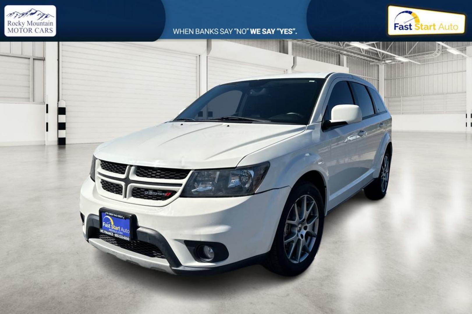 2018 White Dodge Journey GT (3C4PDCEG8JT) with an 3.6L V6 DOHC 24V engine, 6A transmission, located at 7755 State Street, Midvale, UT, 84047, (801) 753-9063, 40.610329, -111.890656 - Photo#6