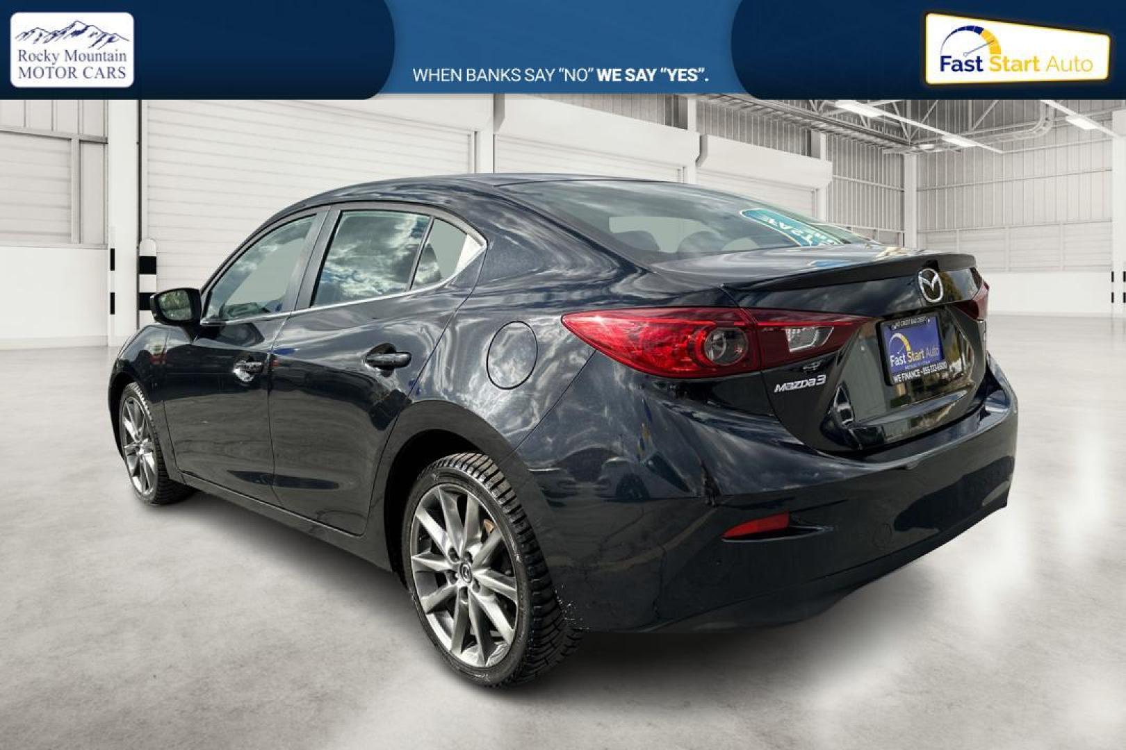 2018 Black Mazda MAZDA3 s Touring AT 4-Door (3MZBN1V30JM) with an 2.5L L4 DOHC 16V engine, 6A transmission, located at 7755 State Street, Midvale, UT, 84047, (801) 753-9063, 40.610329, -111.890656 - Photo#5