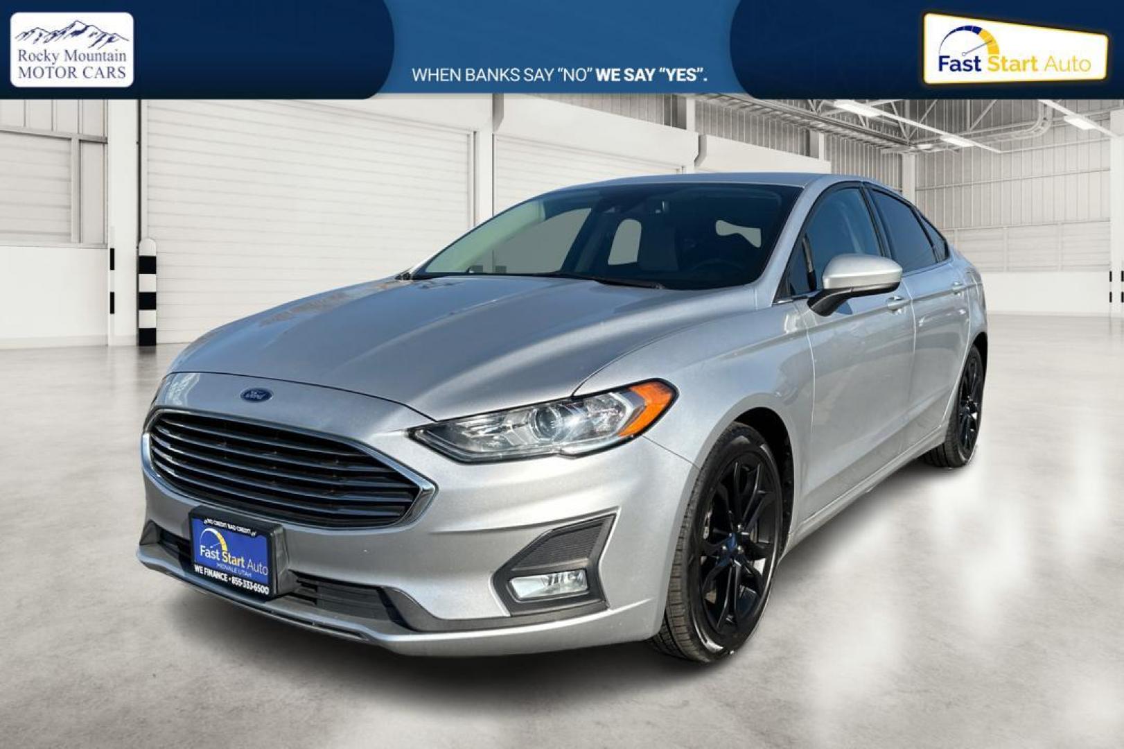 2019 Silver Ford Fusion SE (3FA6P0HD0KR) with an 1.5L L4 DOHC 16V engine, 6A transmission, located at 7755 State Street, Midvale, UT, 84047, (801) 753-9063, 40.610329, -111.890656 - Photo#8