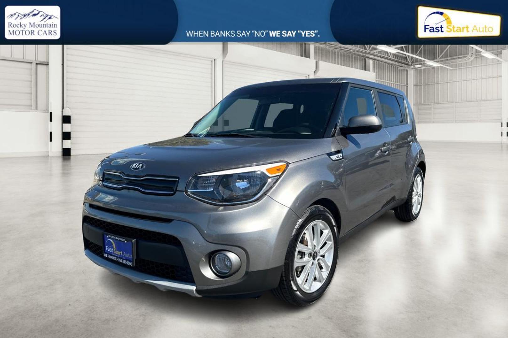 2019 Gray Kia Soul + (KNDJP3A52K7) with an 2.0L L4 DOHC 16V engine, 6A transmission, located at 344 S Washington Blvd, Ogden, UT, 84404, (801) 399-1799, 41.255482, -111.970848 - Photo#8