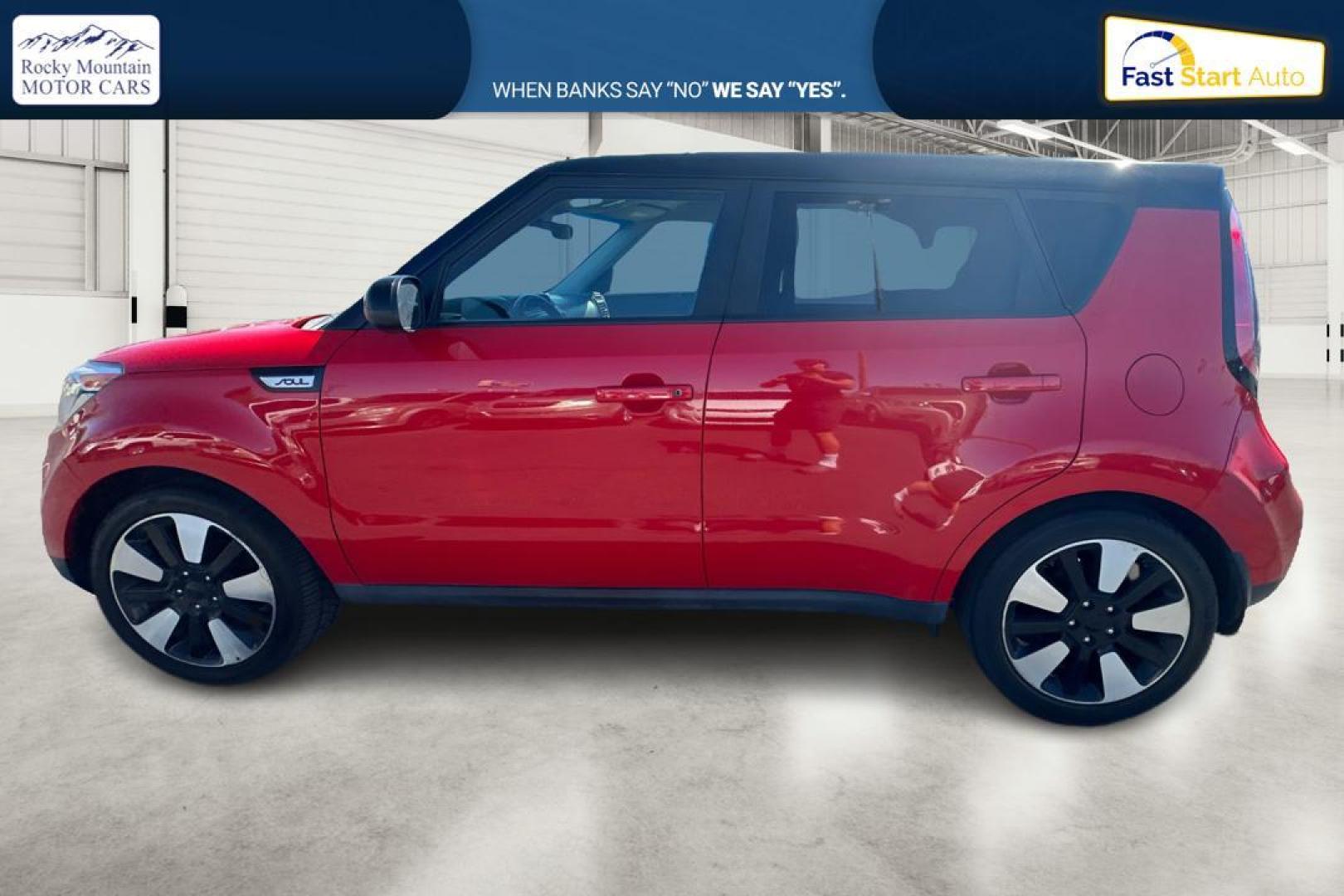 2019 Red Kia Soul + (KNDJP3A53K7) with an 2.0L L4 DOHC 16V engine, 6A transmission, located at 767 S State Road, Pleasant Grove, UT, 84062, (801) 785-1058, 40.354839, -111.736687 - Photo#5