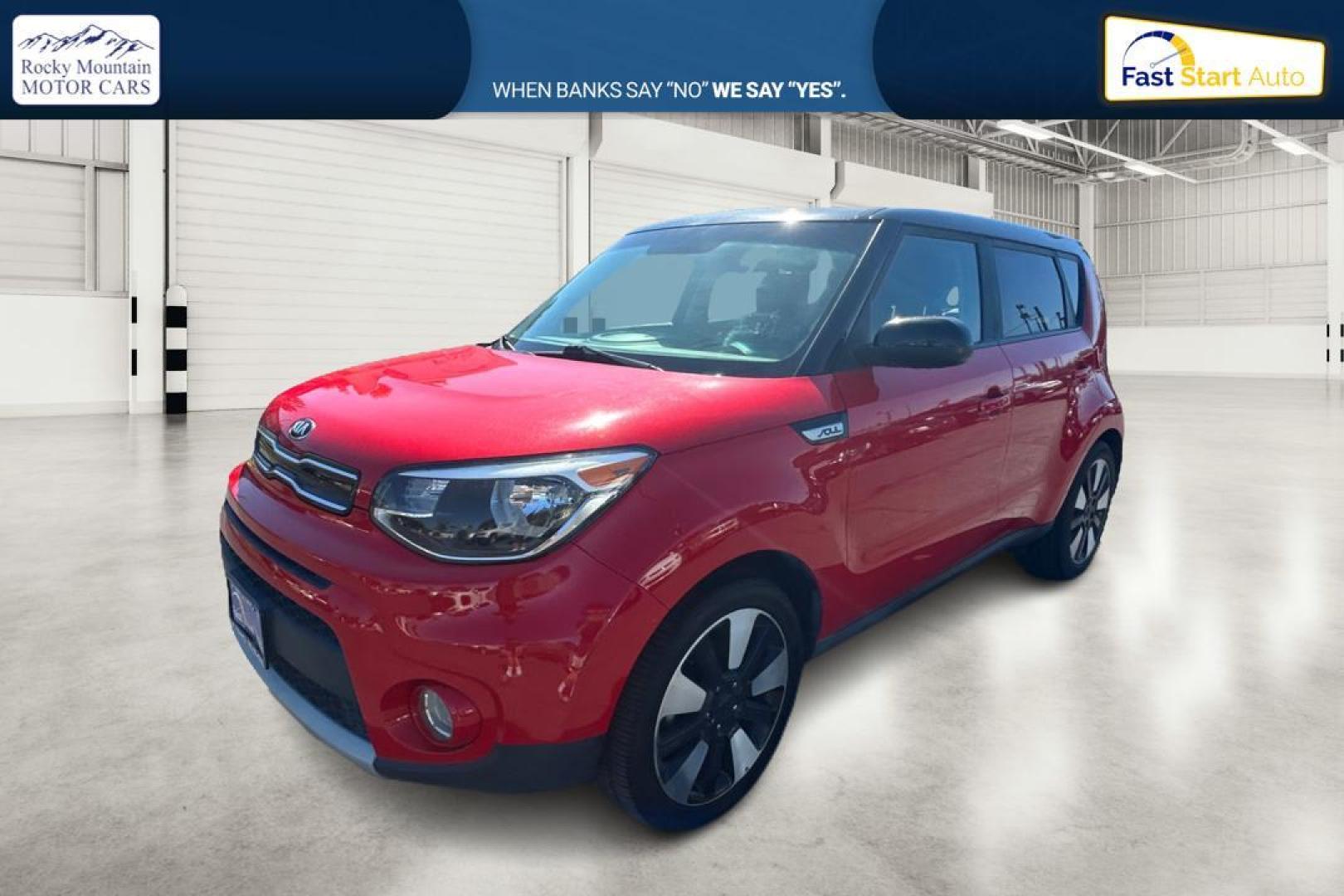 2019 Red Kia Soul + (KNDJP3A53K7) with an 2.0L L4 DOHC 16V engine, 6A transmission, located at 767 S State Road, Pleasant Grove, UT, 84062, (801) 785-1058, 40.354839, -111.736687 - Photo#6