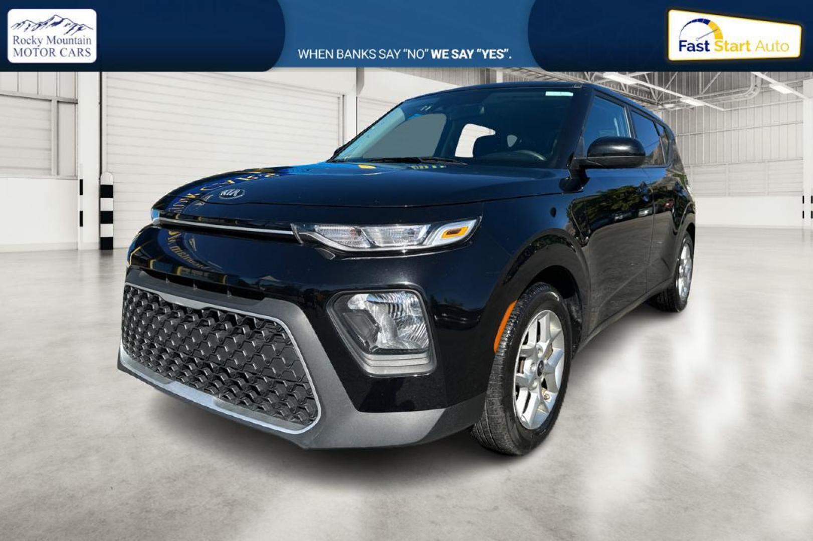 2021 Black Kia Soul LX CVT (KNDJ23AU9M7) with an 2.0L L4 DOHC 16V engine, CVT transmission, located at 7755 State Street, Midvale, UT, 84047, (801) 753-9063, 40.610329, -111.890656 - Photo#8